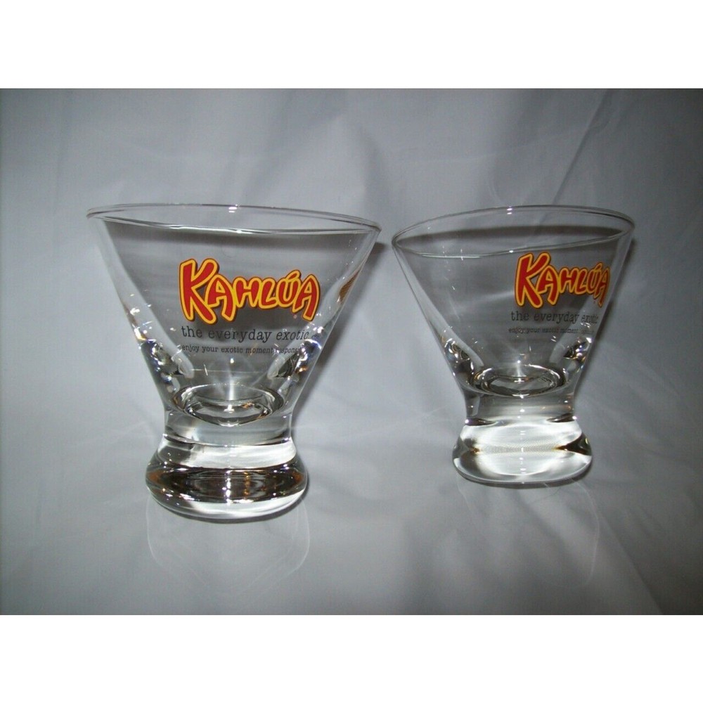 2 Kahlua Cocktail Glasses The Everyday Exotic -061237