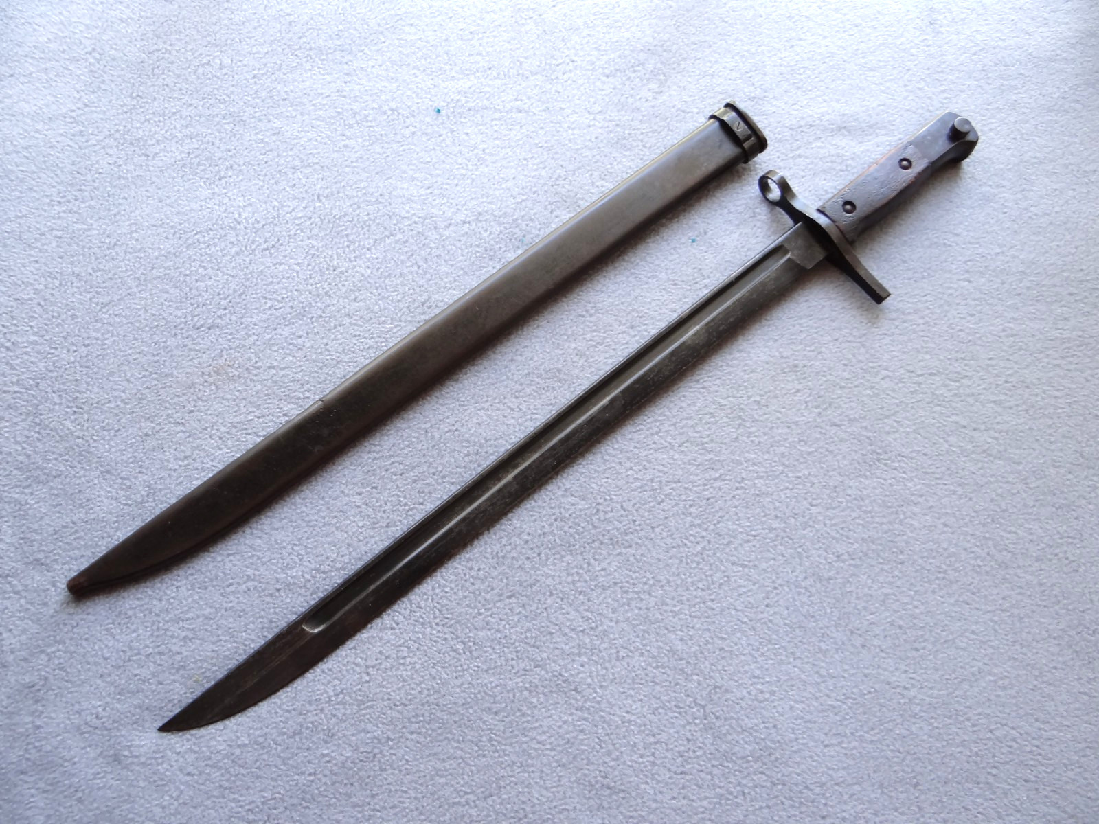 WWII Japanese Type 30 Bayonet for Arisaka Rifle National Denki  Kokura