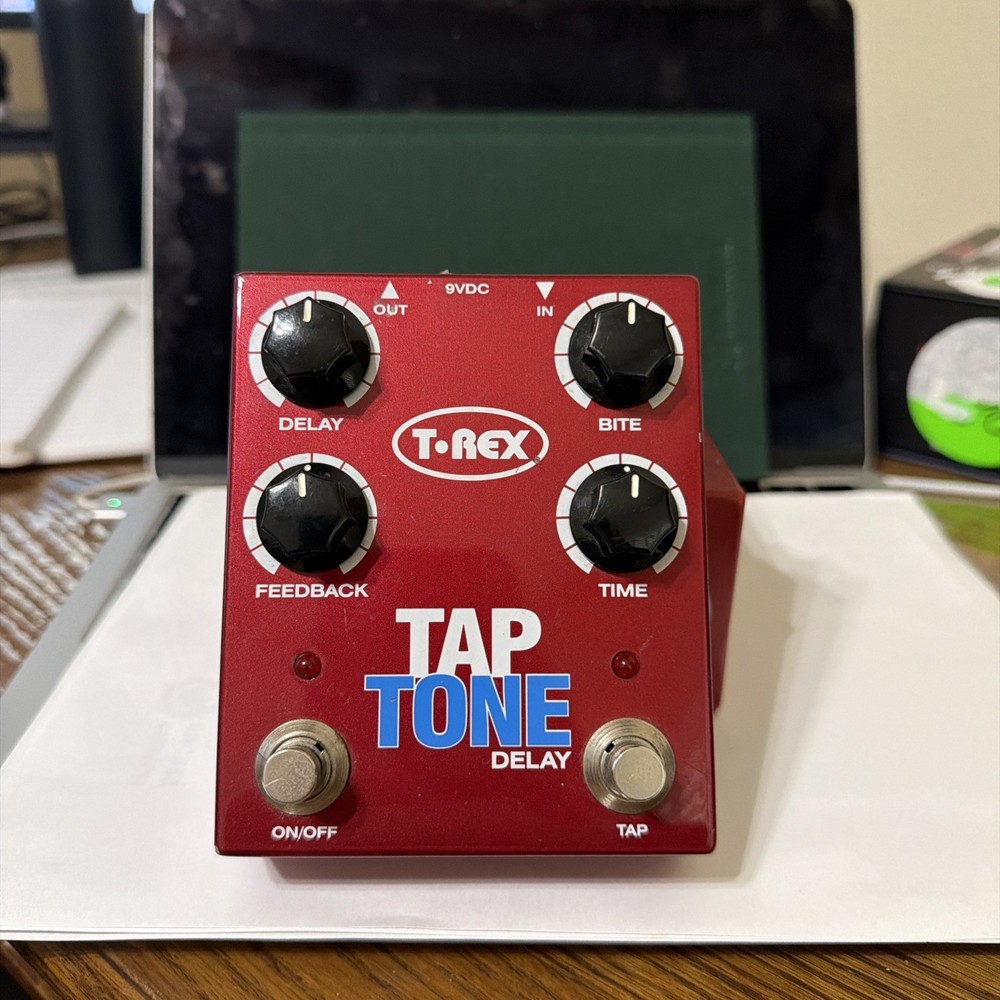 T-Rex Engineering Tap Tone Delay Digital Echo Rare Guitar Effect Pedal