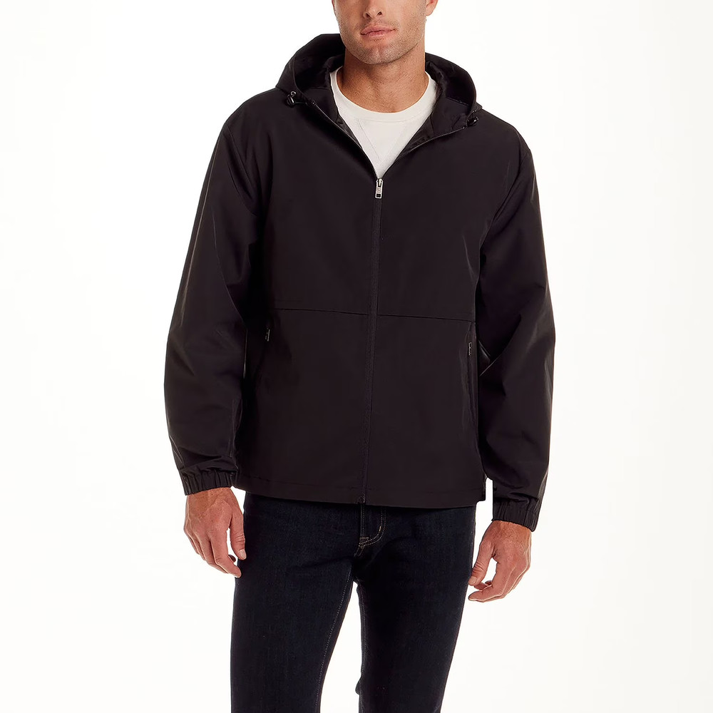 WP Weatherproof Men's Rain Jacket Size M Black