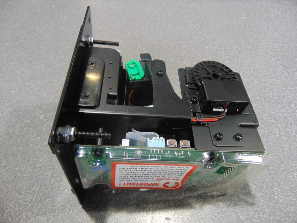 USED ICT GP58-CR PRINTER! GOOD WORKING CONDITION! COMES WITH 2 SECURITY PAPERS