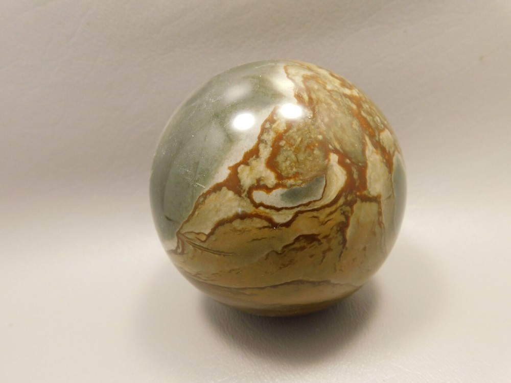 Polychrome Jasper 3 inch Stone Sphere 78 mm Ball #O8