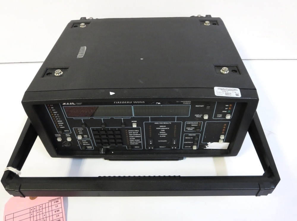 TTC FIREBERD 6000A FIREBERD COMM ANALYZER; OPT 6001; 6002; 6003; 6009