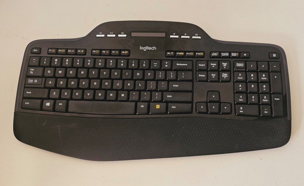 Logitech MK710 Wireless Keyboard Built-In LCD Status Dashboard (NO TRANSCEIVER)