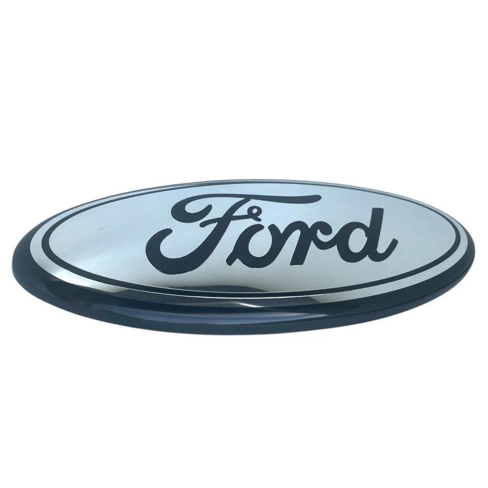 FORD CHROME EMBLEM 9 INCH SILVER LOGO Grille Tailgate 2004-2016 F150 F250 Edge
