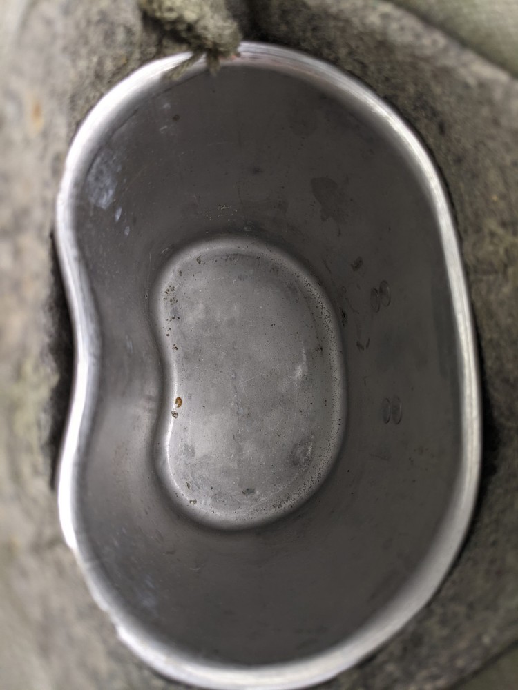 ORIGINAL WWII US ARMY CANTEEN CARRIER COVER GREEN