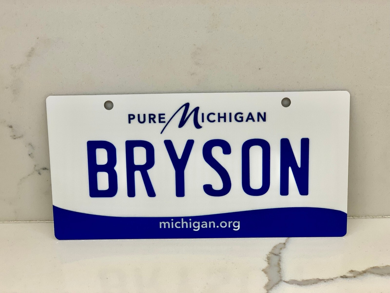 Custom Personalized Mini State License Plate. Pick your State. 3"x6" size