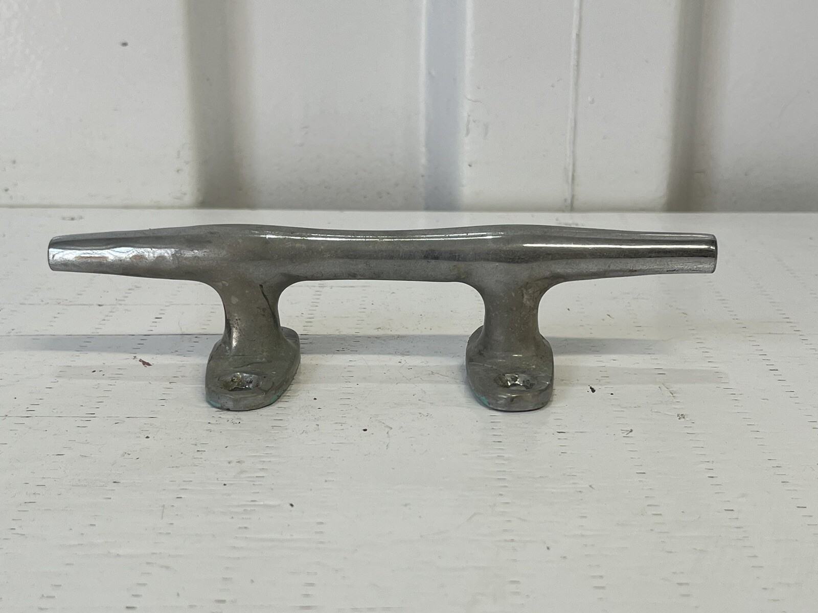 Chromed Brass Boat Cleat Herreshoff Cleat 8” Long