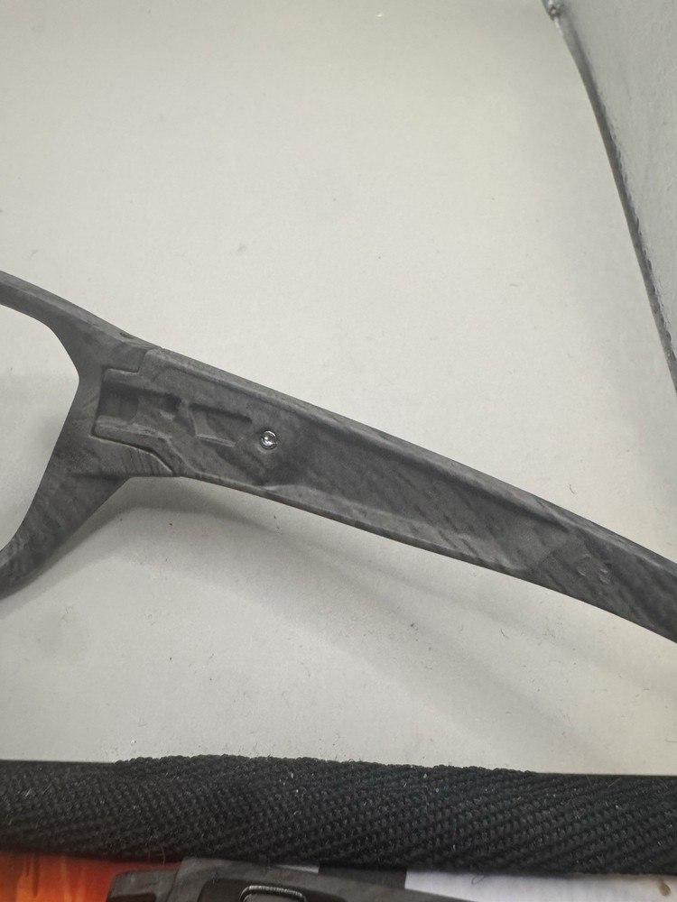 Oakley Split Shot Woodgrain Frame (Missing Arm Clips)