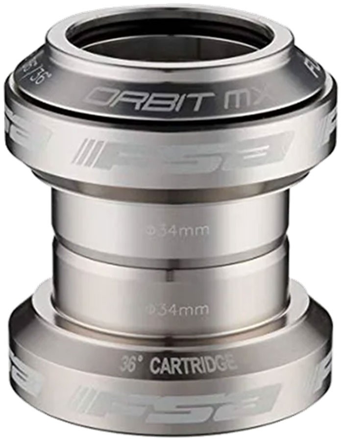 FSA Orbit MX Threadless Headset - Alloy, CNC Machined, Angular Contact