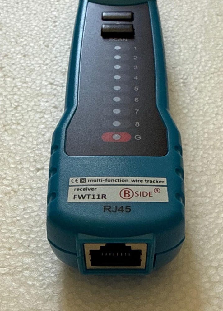 BSIDE Multi-functionl FWT11 Handheld Wire Tester & Tracker, RJ-45 RJ-11