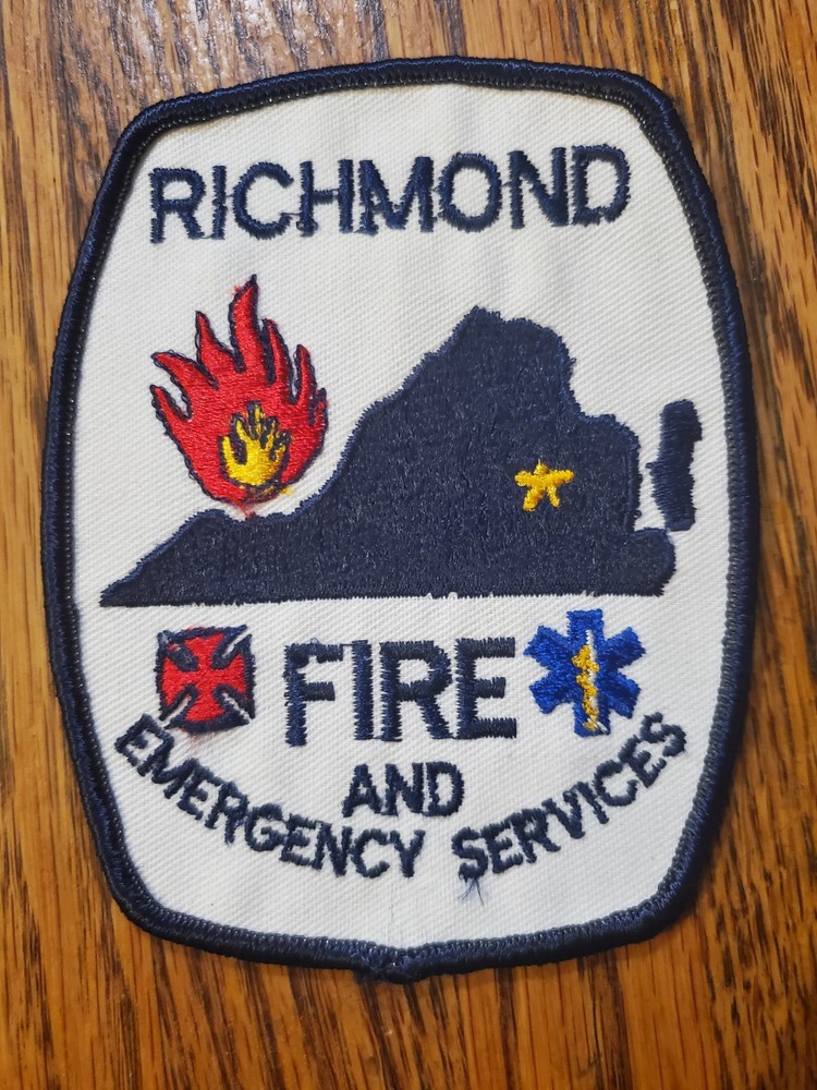 Vintage Richmond, Virginia Fire & Emergency Services patch.