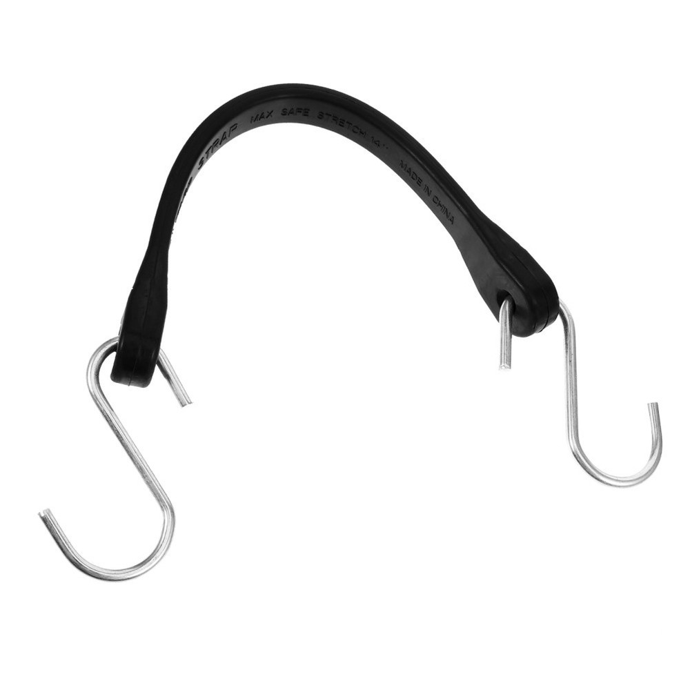 Tarp Tie Downs Heavy Duty Elastic Rubber Cord Rope with Hook Binding Strap