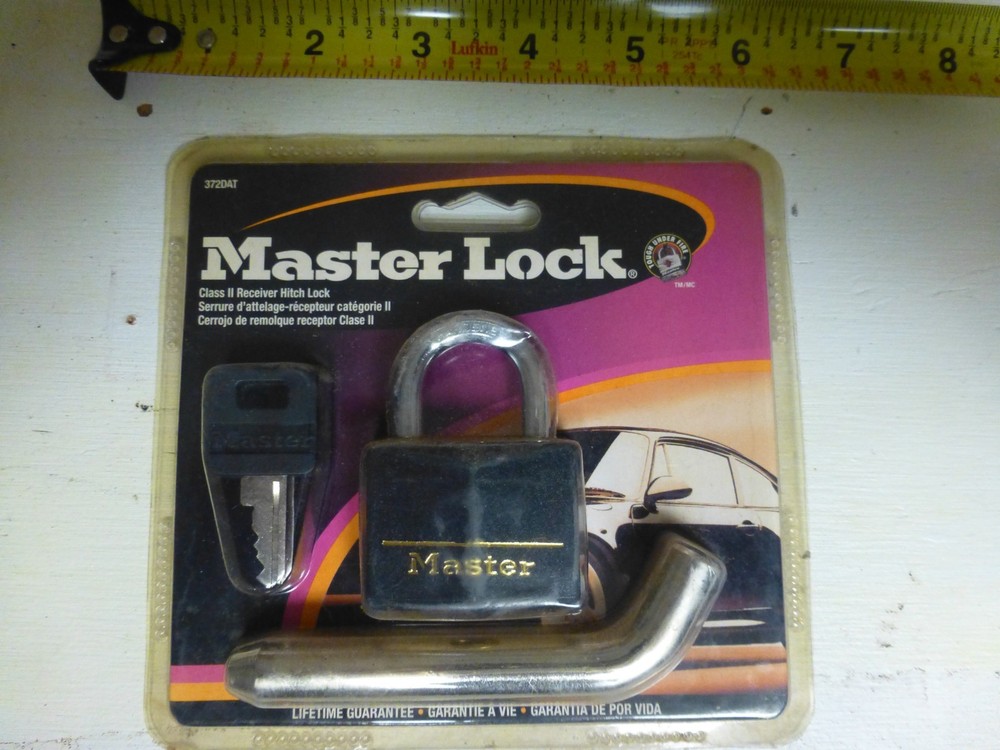 Master Lock 372DAT Class II Receiver hitch lock