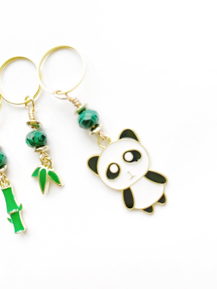 Panda Stitch Markers For Knitting