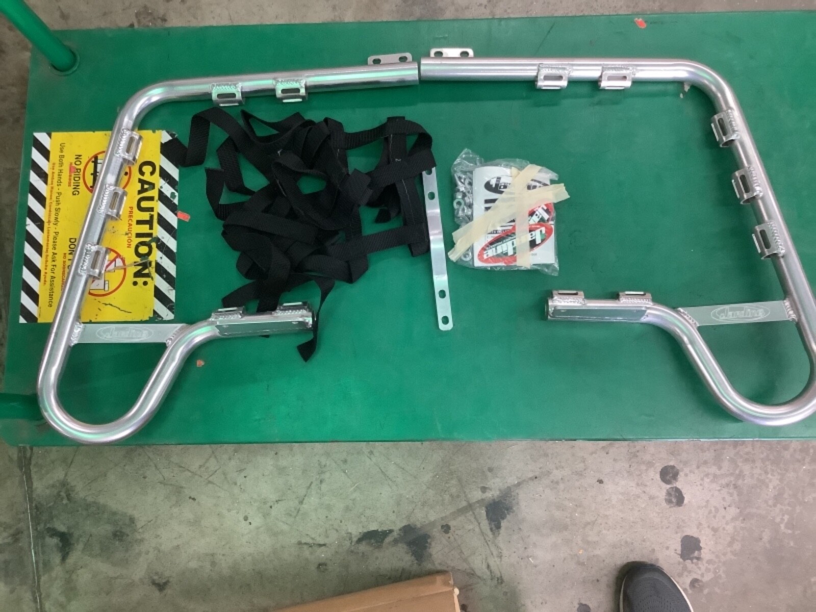 BRAND NEW JARDINE NERF BARS BLACK NET LTZ400 KFX400 KFX LTZ 400 SUZUKI KAWASAKI