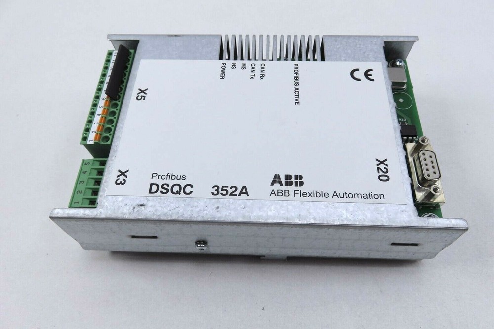 ABB DSQC 352A IRC5 3HNE 00009-1/12 Controller Profibus Module