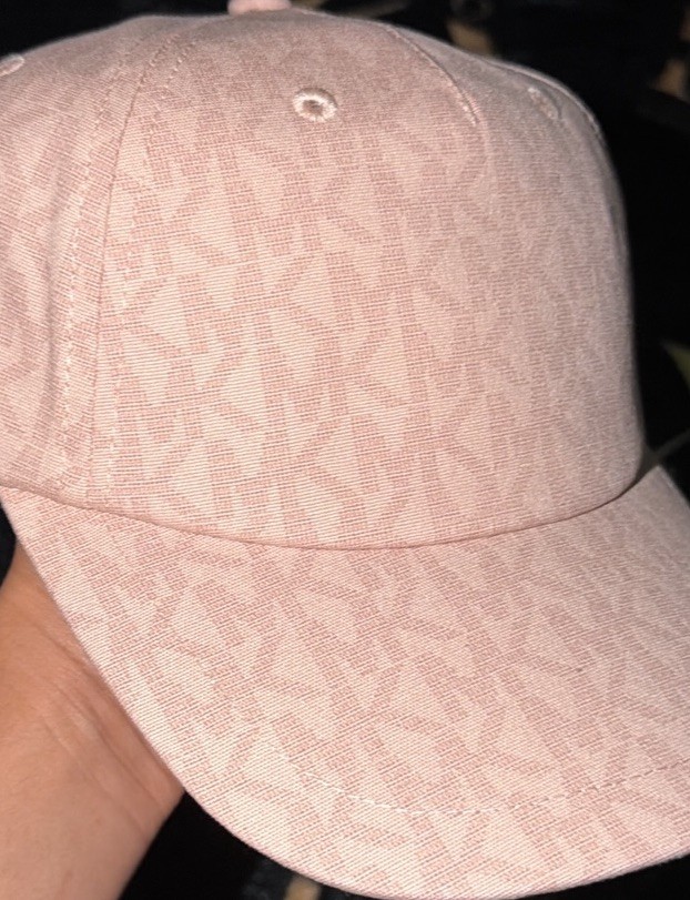 Michael Kors Monogram Adjustable Baseball Cap