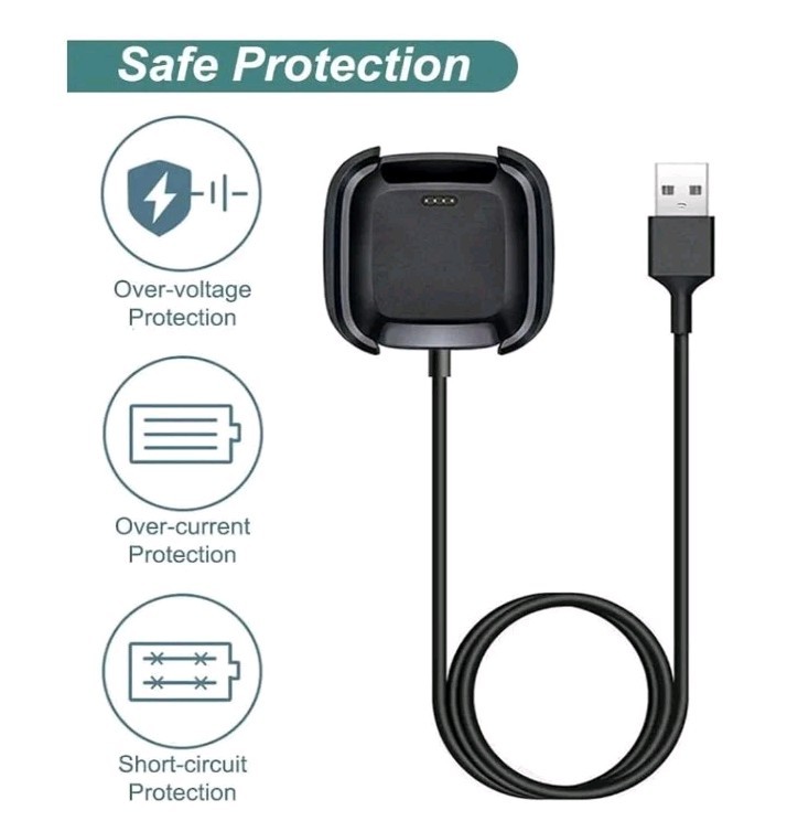 USB Replacement Charging Dock Station Cable Cord Charger for Fitbit 1 St