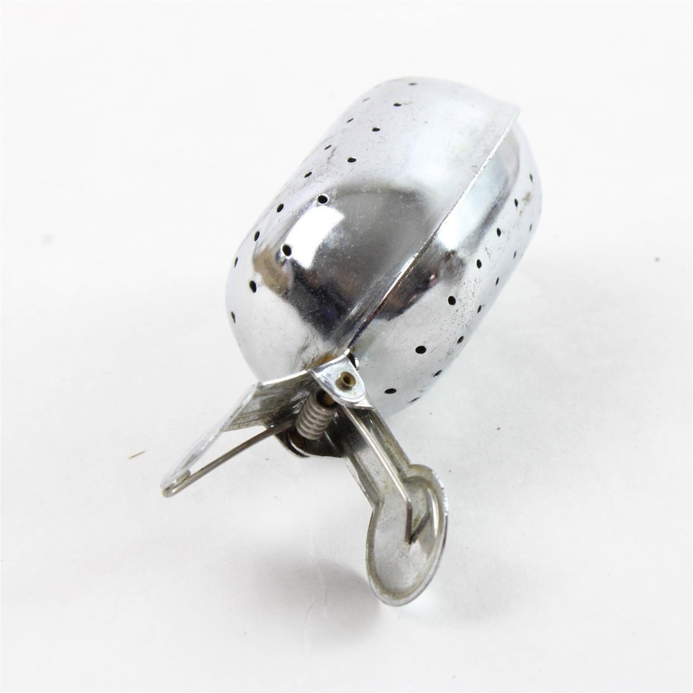 Squeeze Handle Tea Ball Infuser Loose Leaf Tea Strainer 3.25"