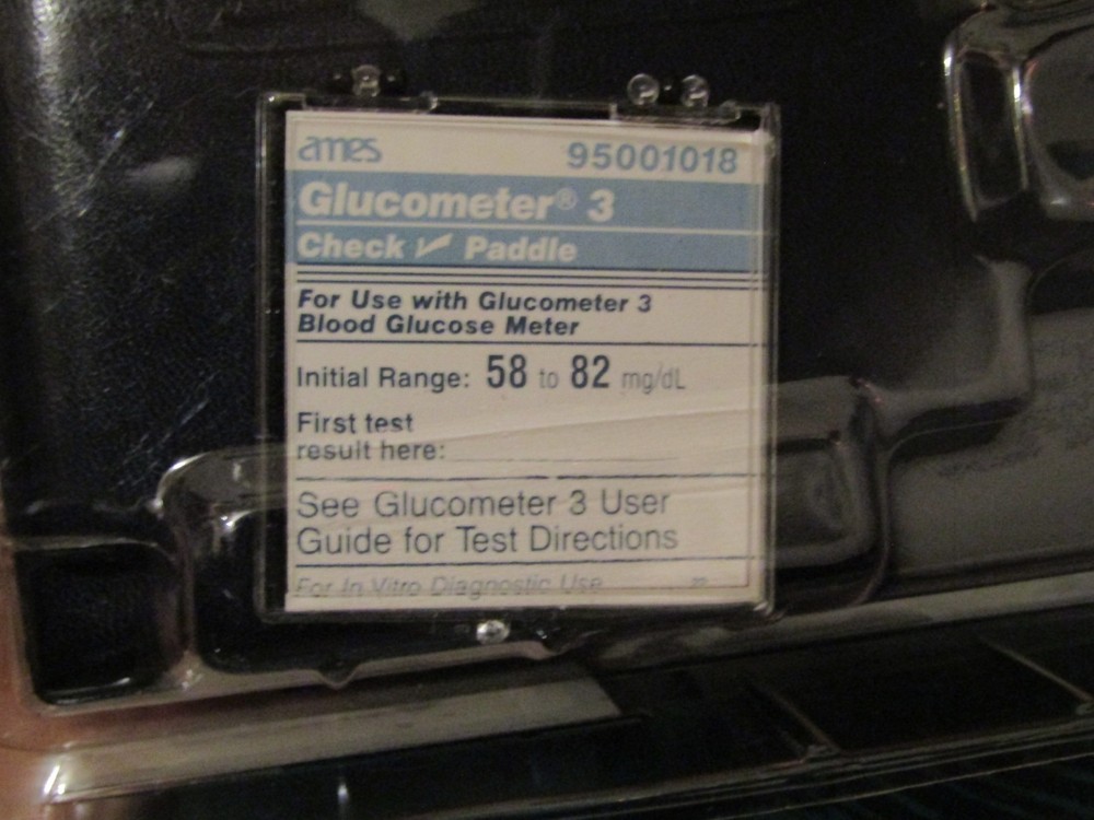 Antique Ames Glucose Meter.