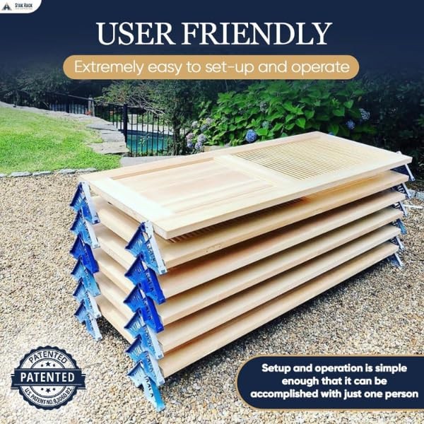 Stak Rack | 6 in 1 Painters Accessory Tool | Stacking Design | Paint Interior