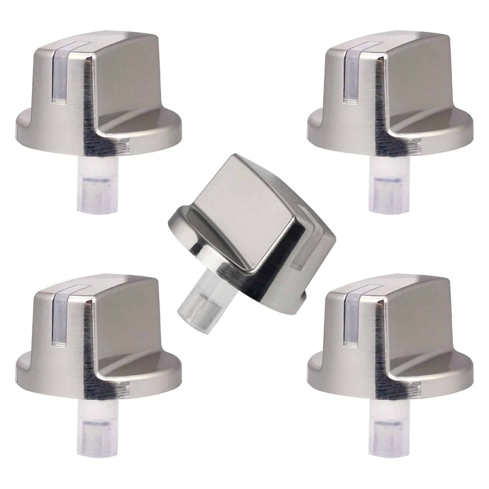 5 PACK Burner Stove Control Knobs Replacement AEZ73293801 For LG Gas Cooktop