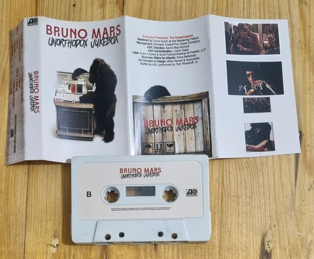 BRUNO MARS Cassette Tapes