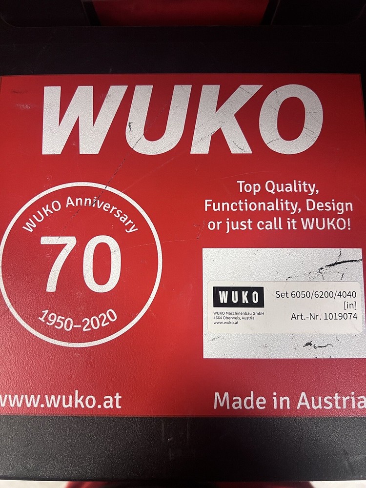 WUKO Bender Anniversary Set 6050/6200/4040