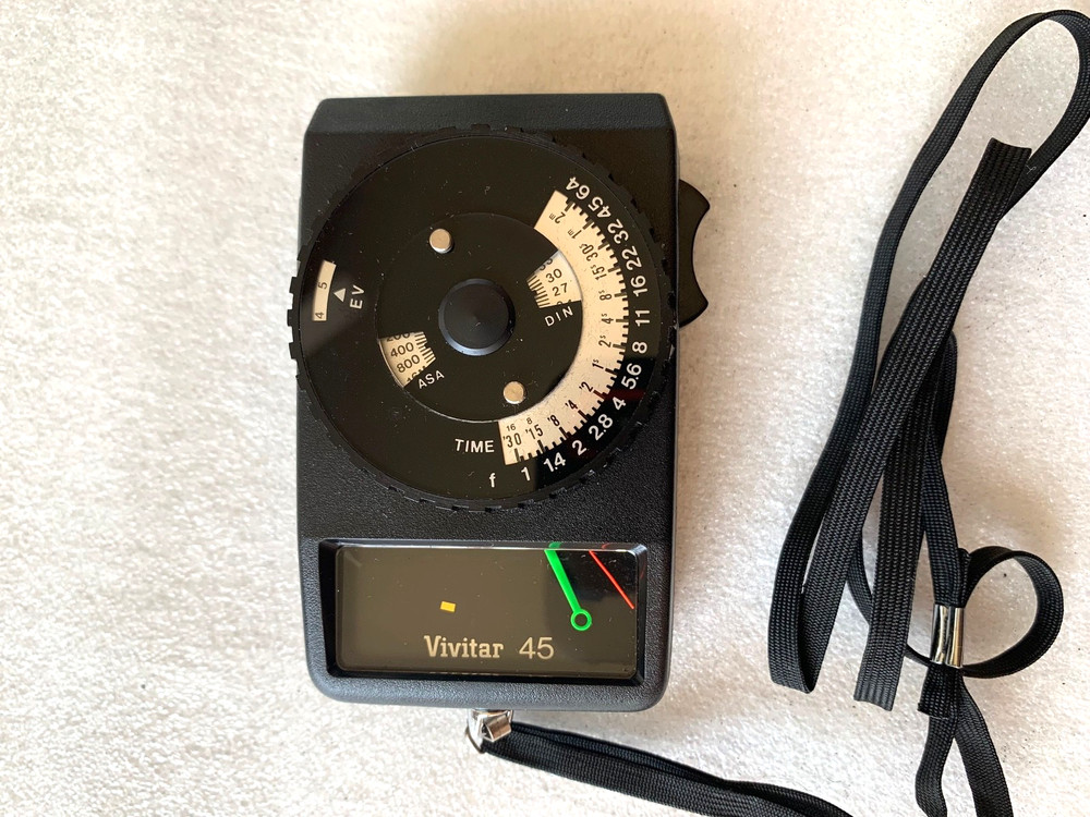 Vintage Camera Flash Light Exposure Meter-Tested