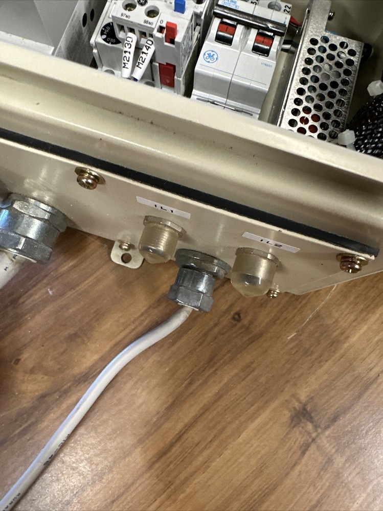 NKC CONTROL BOX. GE COMPONENTS