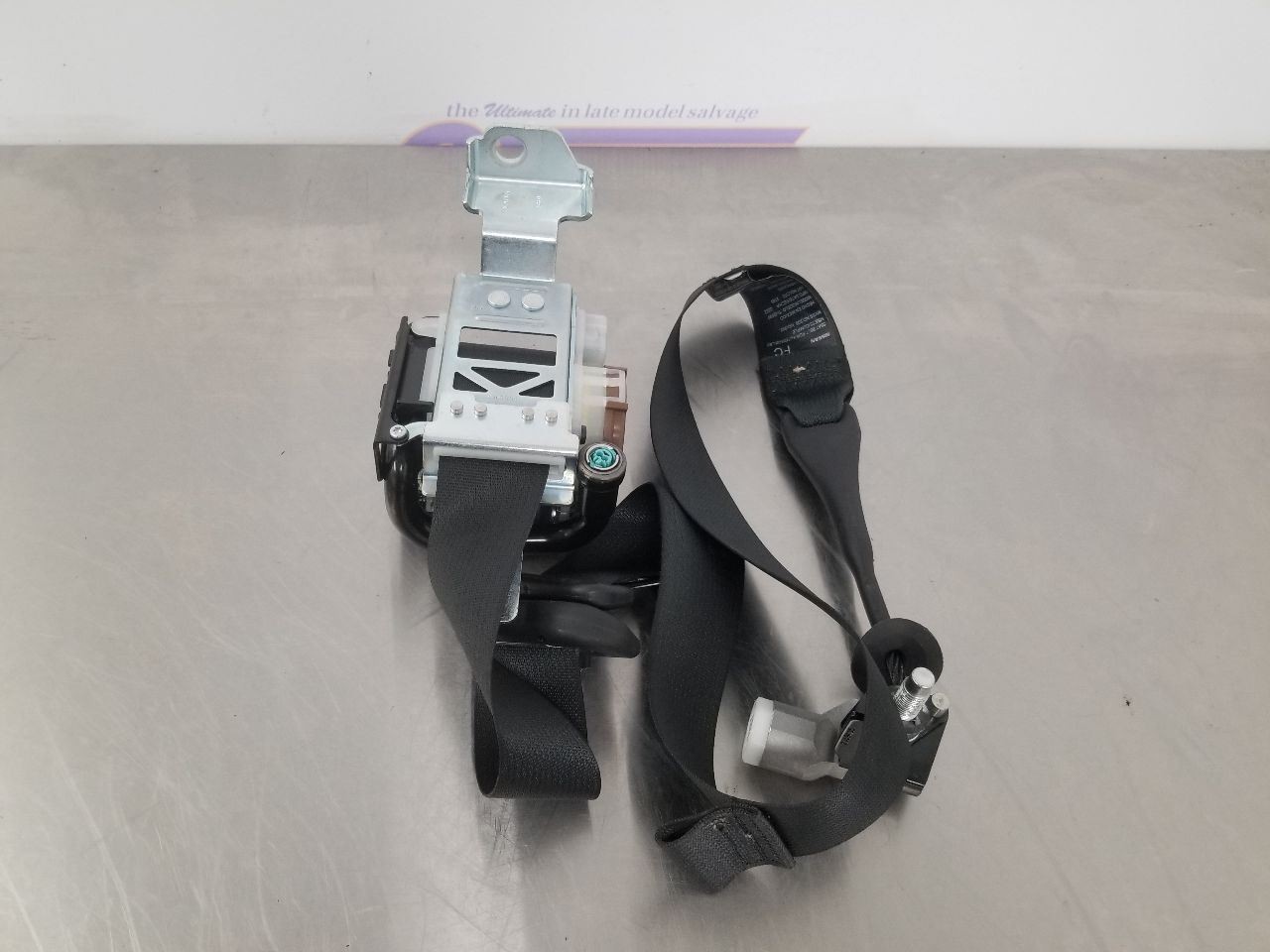 22 2022 NISSAN FRONTIER CREW PASSENGER RIGHT FRONT SEAT BELT RETRACTOR BLACK