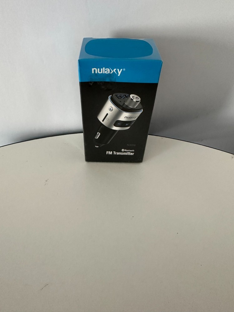 Nulaxy NX09 Wireless Bluetooth FM Transmitter Car Adapter USB Charger micro sd