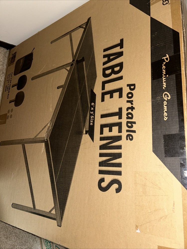Portable Table Tennis (Red)