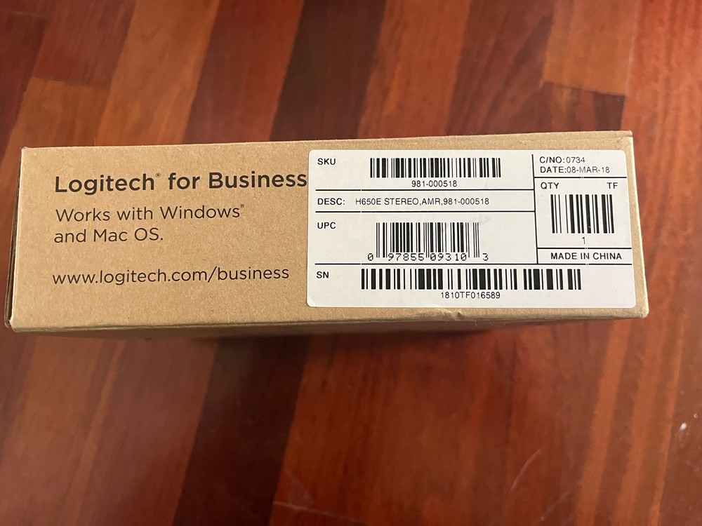 Logitech USB Stereo Headset H650e