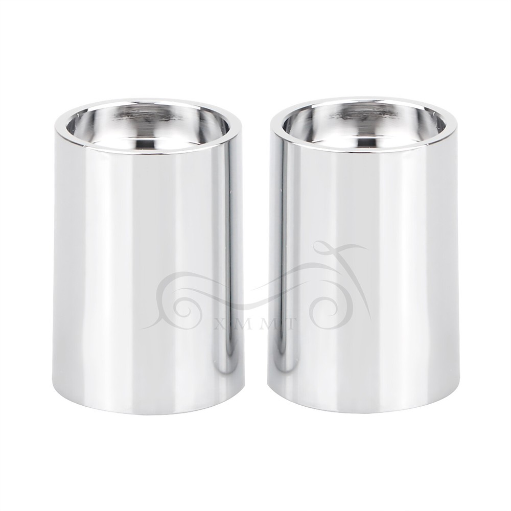 1.75" CNC Riser Extensions For Harley 1" Handlebars Dyna Softail Sportster 1200