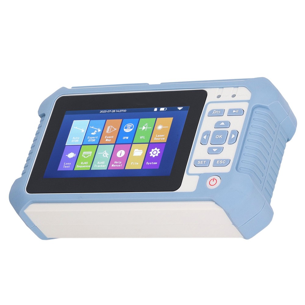US Plug OTDR Tester Multifunctional Optical Time Domain Reflectometer Wit