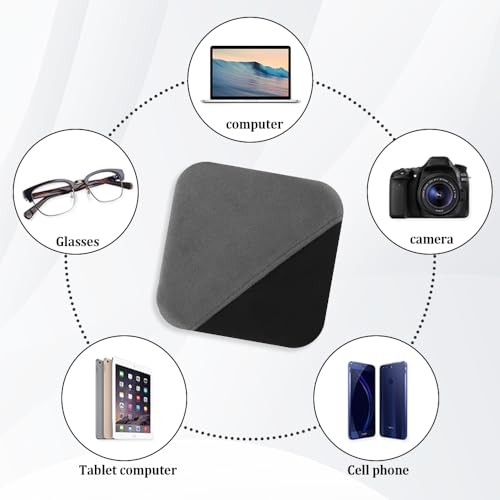 Car Screen Cleaner Cloth—Rapid Dust Removal Microfiber—Square Shape