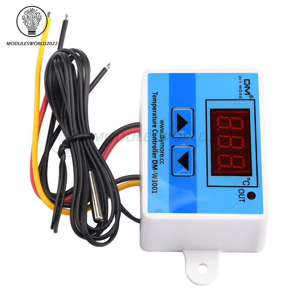 W3001 AC110-220V 10A Digital Temperature Controller Thermostat Control Switch
