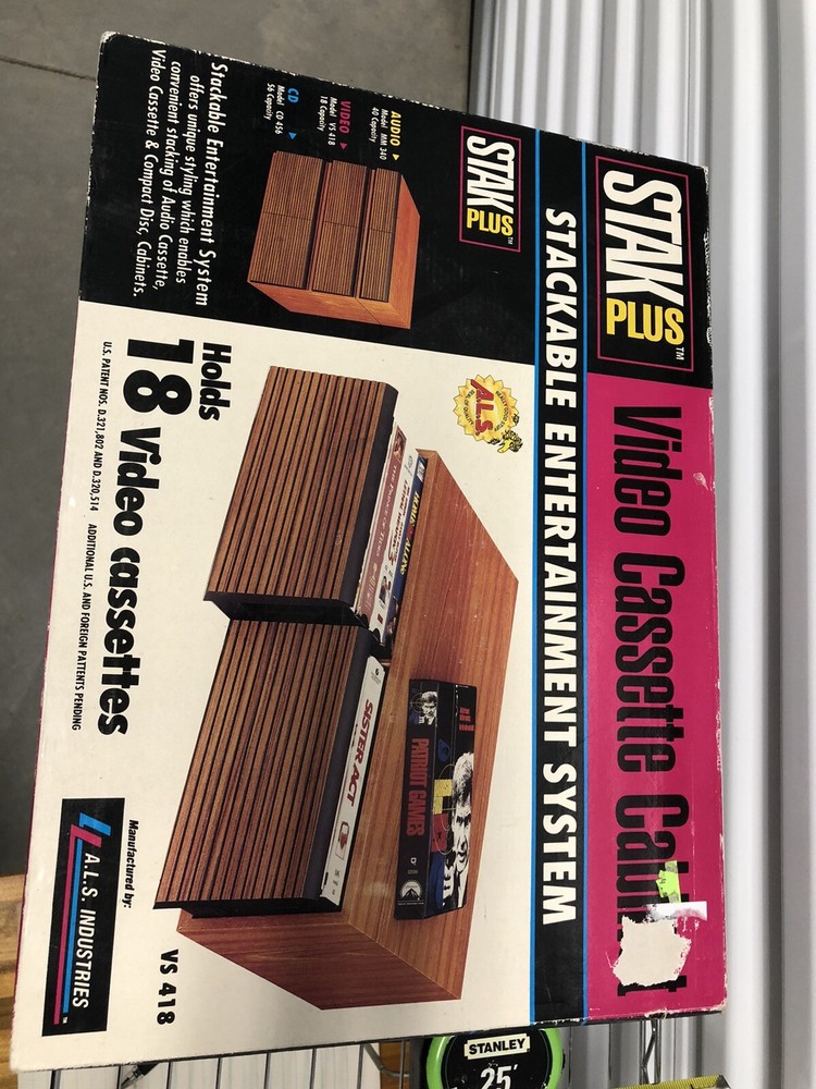 stak plus vhs holder