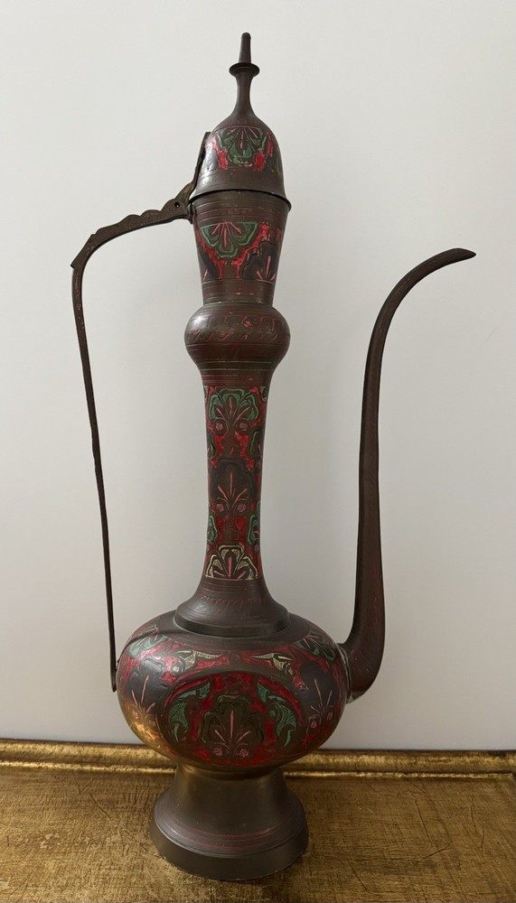 Brass Mughal Styled Surahi Multipurpose Jug