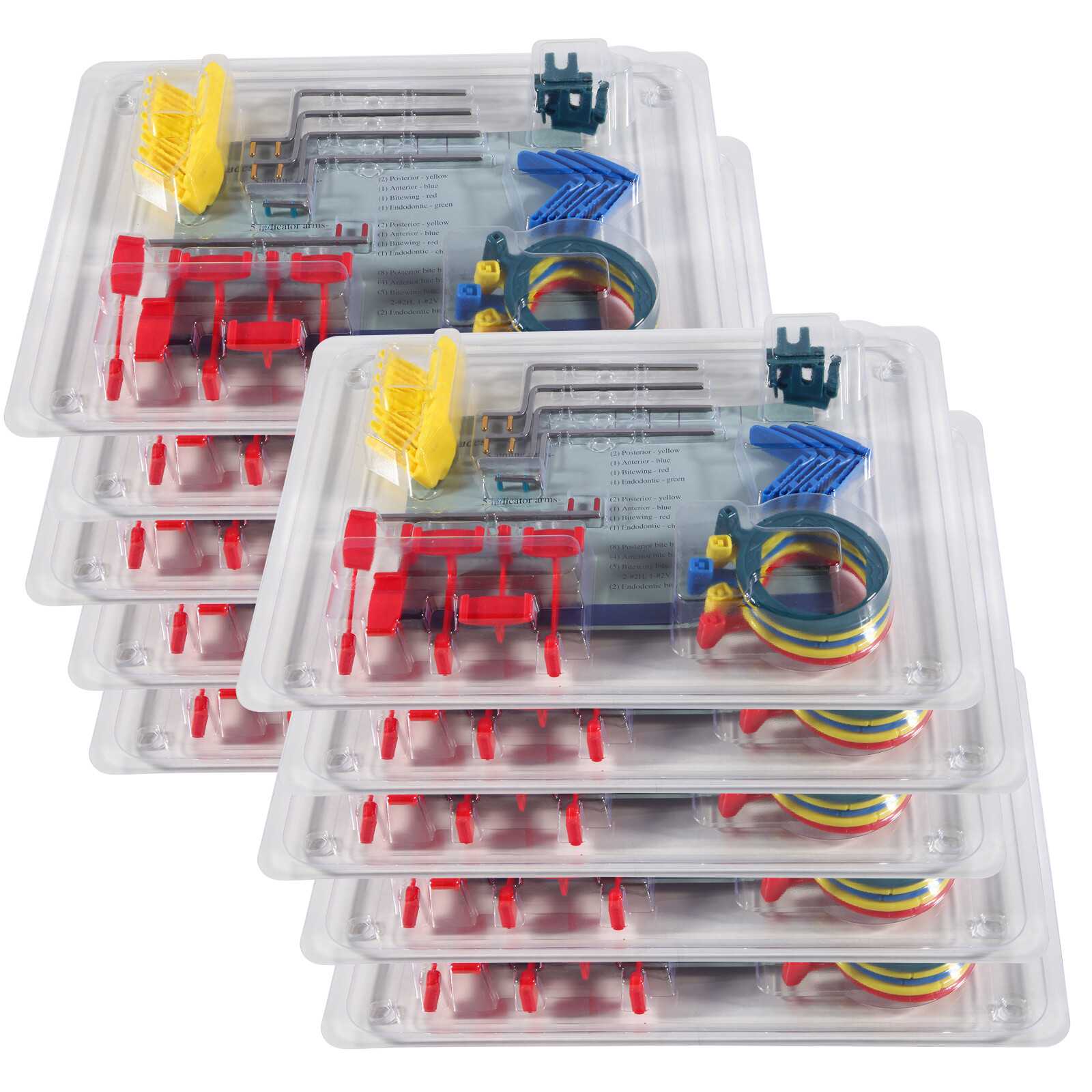 Dental X-Ray/XCP Film Kit Positioner Holder Complete Positioning System In Bulk