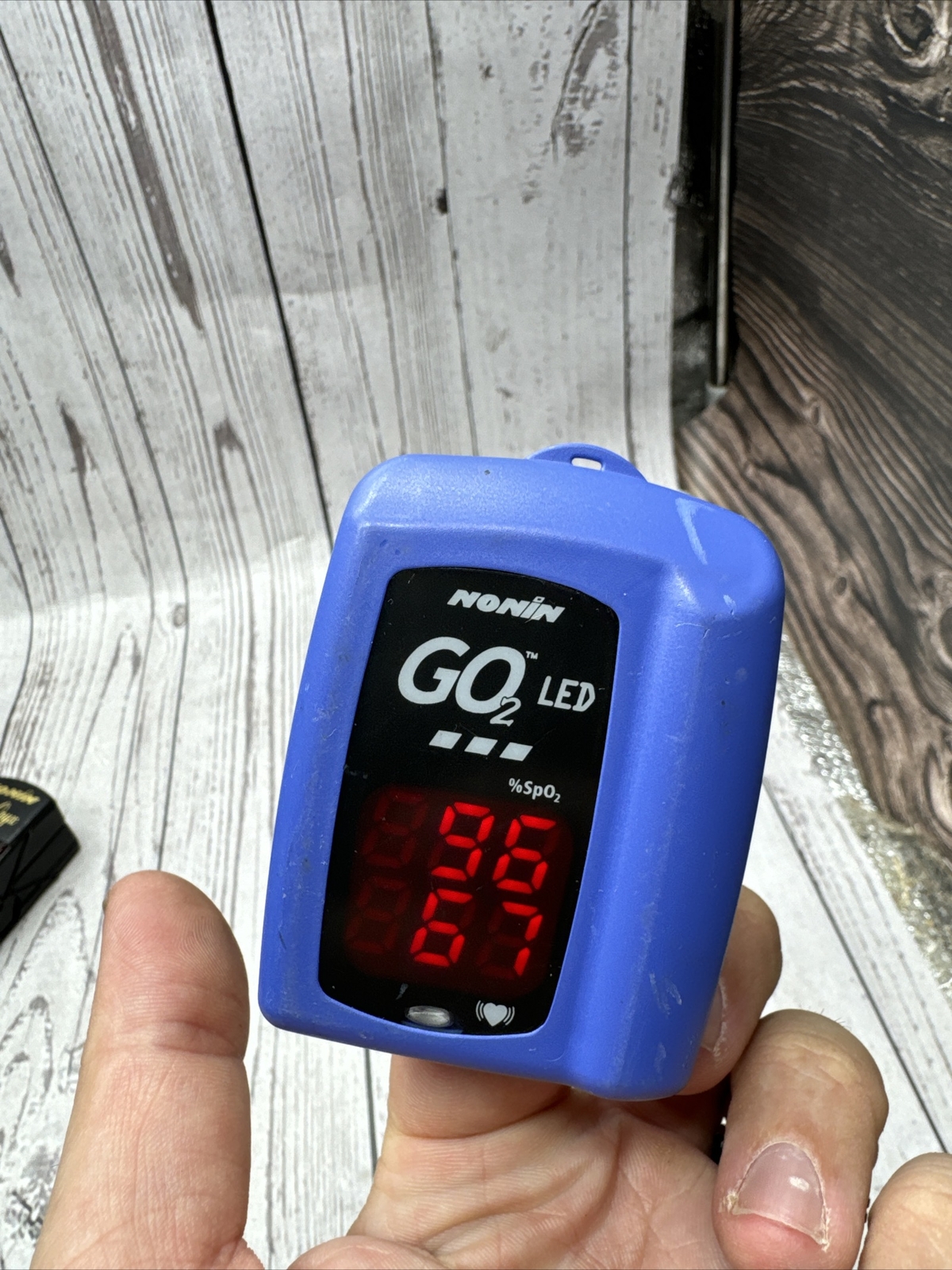 Pulsoxymeter Pulse Oximeter Nonin GO2 LED Ref. 9571