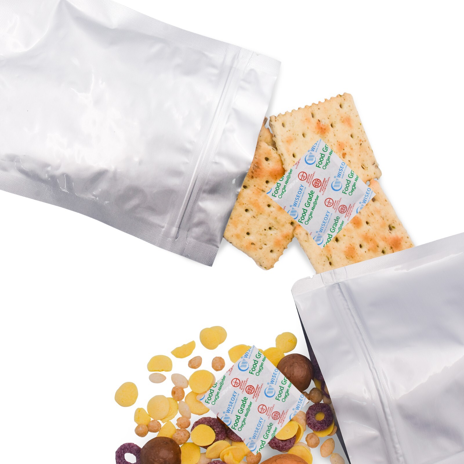 300cc Oxygen Absorbers for Long Term Food Storage Mylar Bags Dryers O2 Absorbers