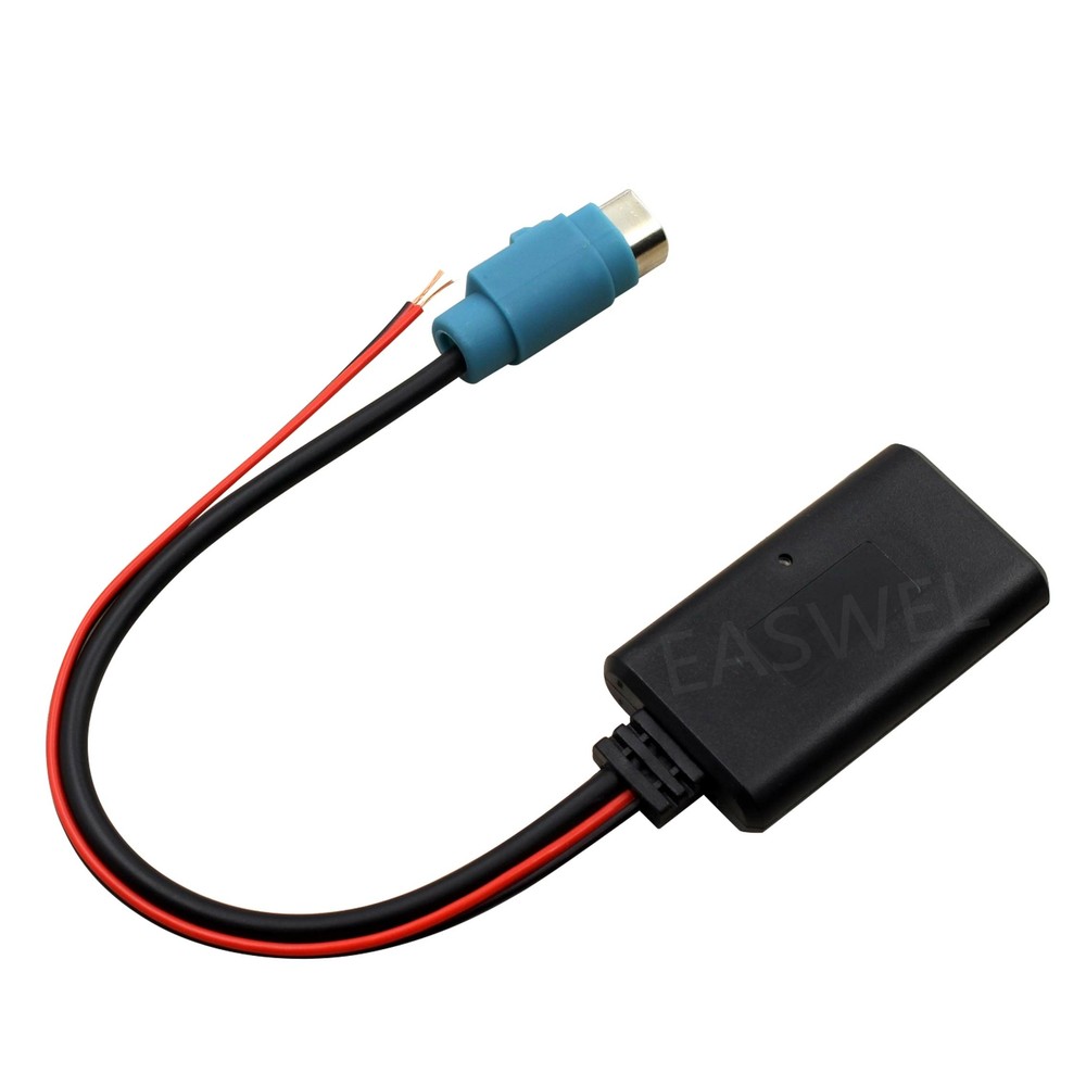 Bluetooth Adapter Aux Audio Cable For Alpine CDA-9852/E