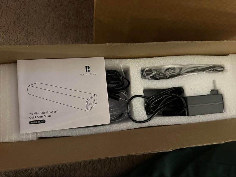16”/60W Soundbar with Remote Control