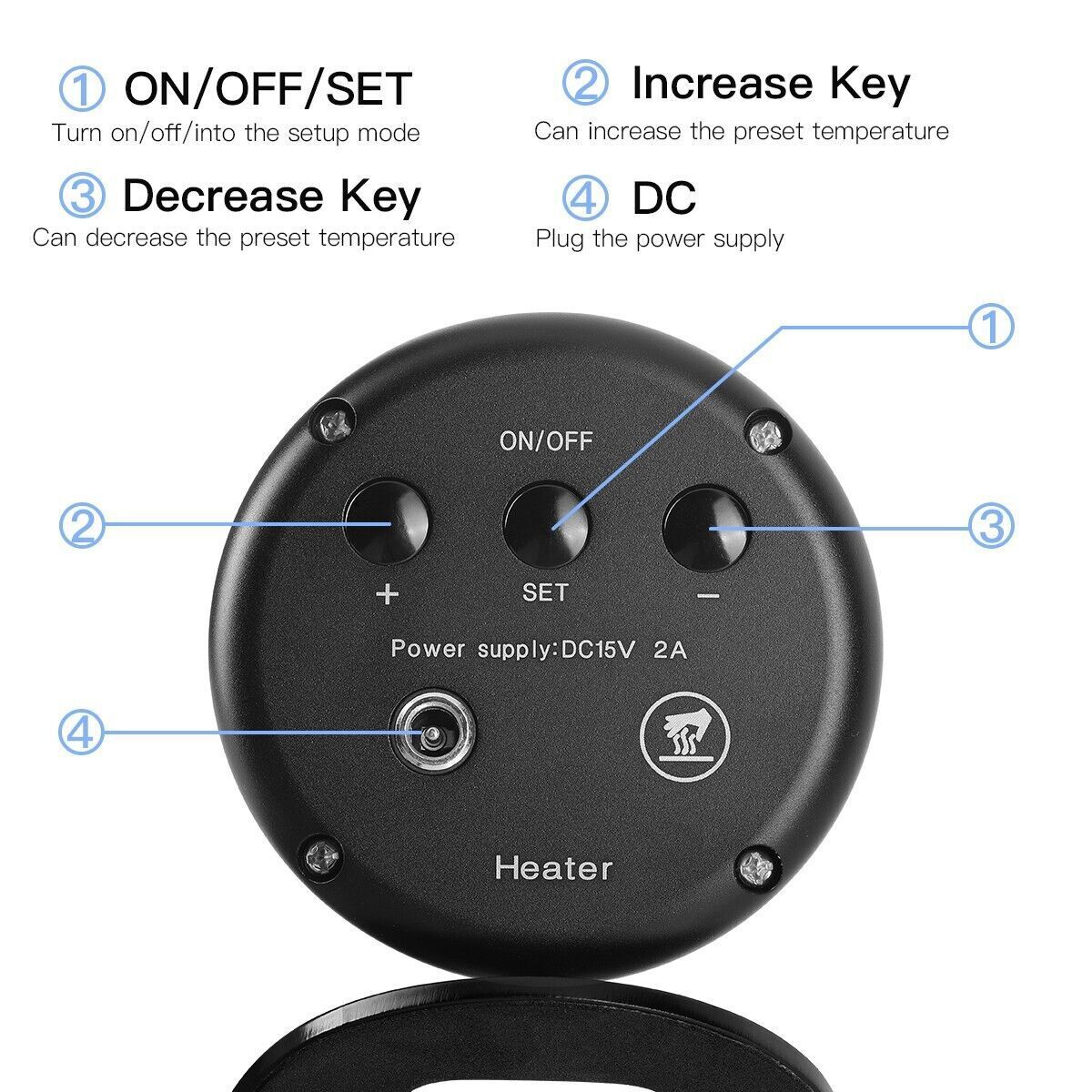 40-70℃ Dental Composite Resin Material Heaters Resin Adjustable Soften Warmer