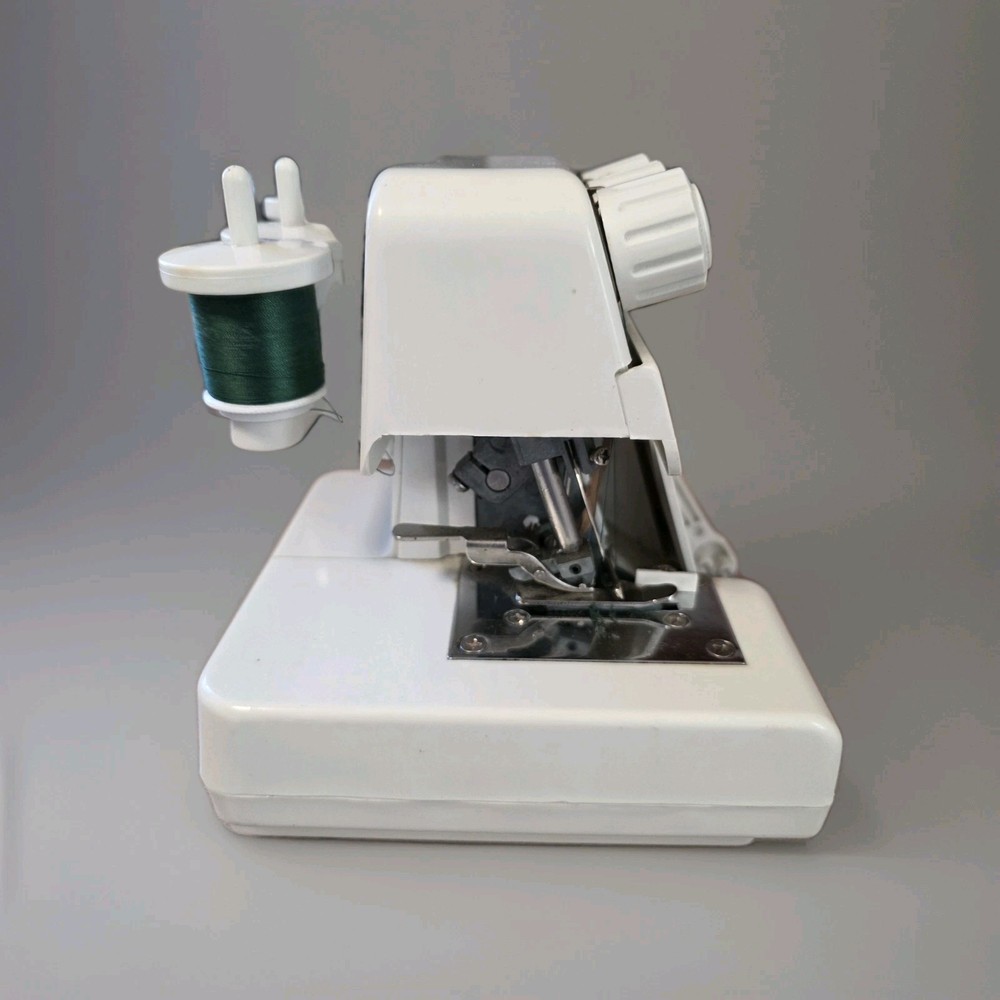 Singer Tiny Serger TS380A Plus Overedging Machine Untested No Power CordFoot Ped