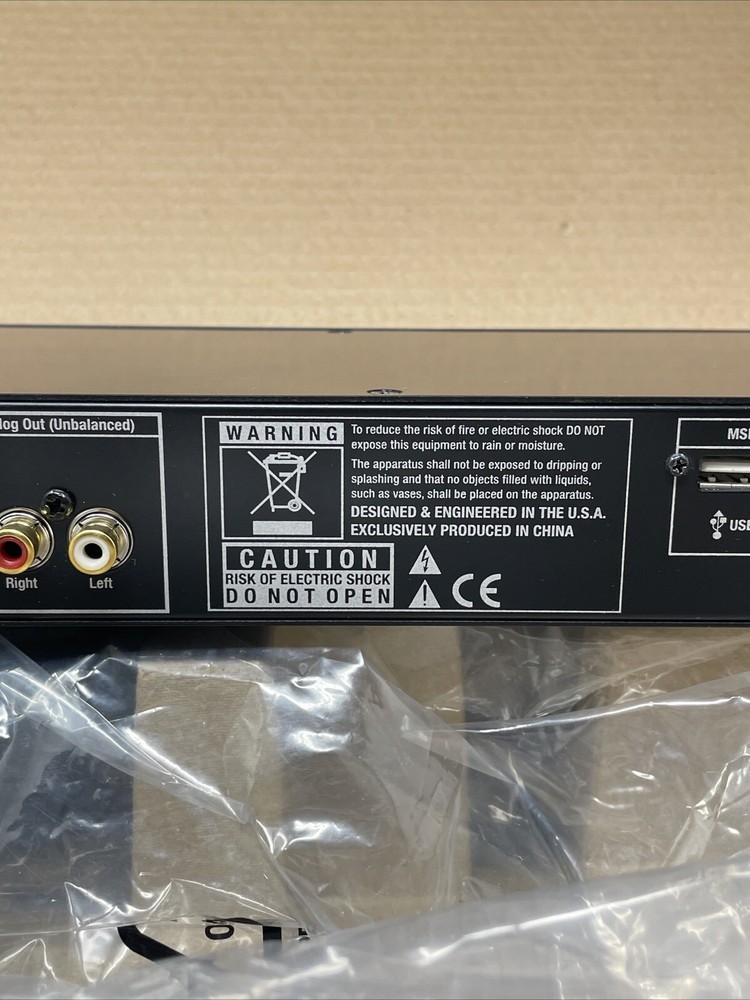 NEW Cortex HDC-500 USB Media DJ MP3 Rackmount Digital Music Controller