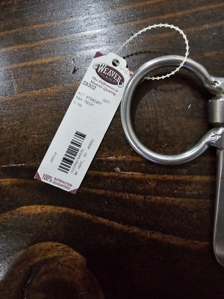 Weaver Solid Twisted Mouth Half Cheek Horse Bit